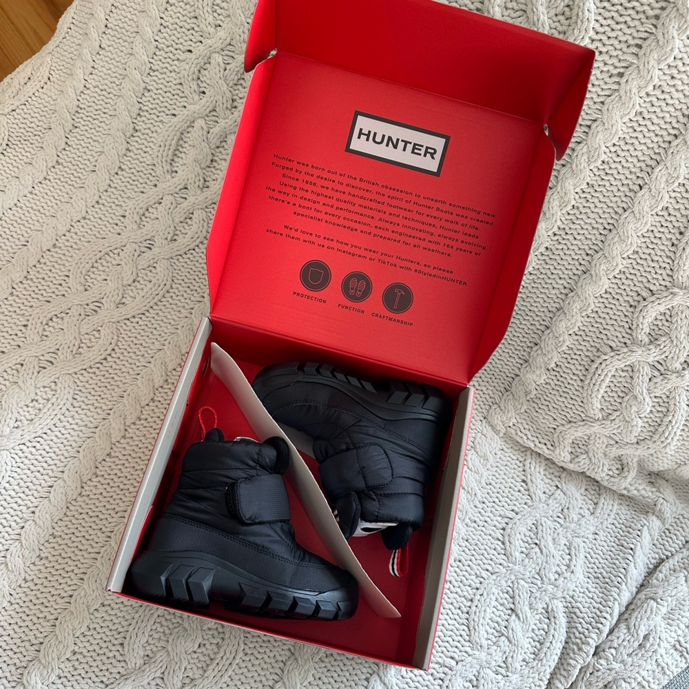 Hunter Igloo Quilted Snow Boots Toddler - Picture 7 of 13